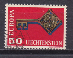 LIECHTENSTEIN, 1968, MNH Stamp(s) , Europe CEPT, Michel Nr(s). 495, Scannr. M22481 - Usati