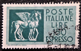 Timbre D'Italie 1966 Express Stamp   Y&T  N° 44 - Poste Exprèsse/pneumatique