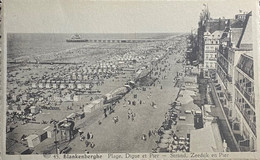 Blankenberge Het Strand, De Dijk En De Pier Niet Gelopen - Blankenberge