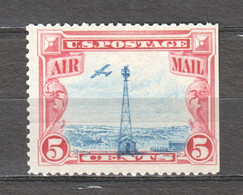 USA 1928 Mi 310 - 1-side Undented MNH AIRPLANE - 1b. 1918-1940 Neufs