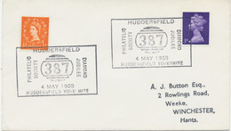 GB SPECIAL EVENT POSTMARKS PHILATELY 1968 Huddersfield Philatelic Society Diamond Jubilee Huddersfield Yorkshire - Mixed - Covers & Documents