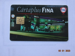 CARTE  A PUCE CHIP CARD LAVAGE AUTO AUTOMOBILE CARTAPLUS FINA - Car Wash Cards