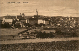 Sulzbach / Opf - Südwest / Schloss - Sulzbach Nach Nürnberg - 1918 - Stempel "Sulzbach" Zweikreisstempel - Sulzbach-Rosenberg