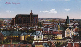 AK Metz - Panorama - Feldpost 1914 (62499) - Lothringen