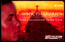 C&C 6323 SCHEDA INTERNAZIONALE TELECOM NUOVA EASY SOUTH AMERICA SAN COME FOTO - Pubbliche Tematiche