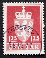 Norway 1975  Minr.99 A ANDSELV  (Lot H 936 ) - Dienstzegels