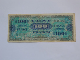100 Francs - FRANCE - Série 7 - Billet Du Débarquement - Série De 1944 **** EN ACHAT IMMEDIAT ****. - 1945 Verso France