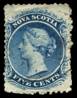 Pays : 356 (Nouvelle-Ecosse : Colonie Britannique)  Yvert Et Tellier N° :   7 (o) - Used Stamps