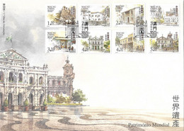 MACAU 2008 UNESCO World Heritage FDC MNH - FDC