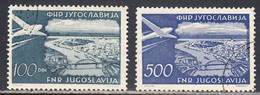 Yugoslavia 1951-52 AirMail, Cancelled, See Notes, Sc# ,SG - Poste Aérienne