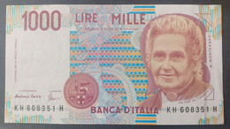 BANKNOTE ITALIA 1000 LIRE 1996 FAZIO AMICI UNCIRCULATED FDS - 1000 Lire