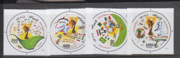 SOCCER - IRAQ - 2014 - WORLD CUP BRAZIL  SET OF 4  MINT NEVER HINGED, SG CAT £17.50 - 2014 – Brazilië