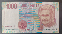 BANKNOTE ITALIA 1000 LIRE 1996 FAZIO AMICI UNCIRCULATED - 1000 Lire