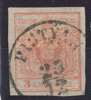 1850. Typography 3kr Stamp, PISTYAN - ...-1867 Préphilatélie