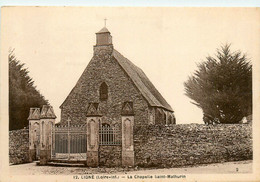 Ligné * Route Et La Chapelle St Mathurin - Ligné