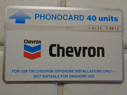 UK Phonecard - Plateformes Pétrolières