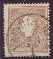 1858. Typography With Embossed Printing 10kr Stamp, VAG-BISTRITZ - ...-1867 Voorfilatelie