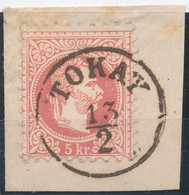 1867. Typography 5kr Stamp, TOKAY - ...-1867 Préphilatélie