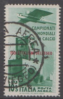 1934. Football World Cup In Italy. 10 LIRE + 5 LIRE. Overprinted ISOLE ITALIANE DELL' EGEO.  (Michel 145) - JF141050 - Egée