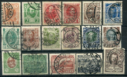 RUSSIA 1913 Romanov Tercentenary Used.  Michel 82-98  (slighlty Rounded Corner On 5 R.) - Usati