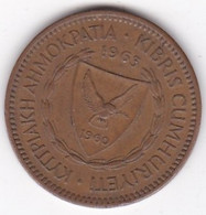 Chypre 5 Mils 1963 , En Bronze , KM# 39 - Cyprus