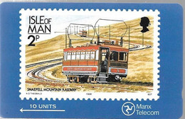 CARTE-MAGNETIQUE-ILE De MAN-2P-10U--SNAEFELL De Montagne-TBE - Eiland Man