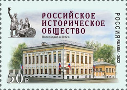Russia 2022 Russian Historical Society Stamp 1v MNH - Unused Stamps
