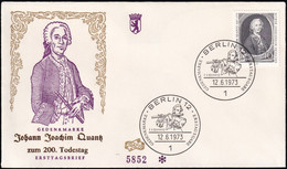 BERLIN 1973 Mi-Nr. 454 FDC - 1971-1980