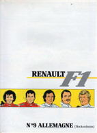 Michel Vaillant (Jean Graton) Renault F1 Avant Série De La Rage De Gagner N° 9 Allemagne (Hockenheim) - Michel Vaillant