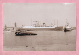 PHOTOGRAPHIE - PORT DE DUNKERQUE - FERRY BOAT " TWICKENHAM FERRY " EN GARE MARITIME - ( Vue 2 ) - Bateaux