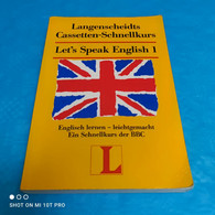 Langenscheidts Casetten Schnellkurs - Let's Speak Englisch 1 - Woordenboeken