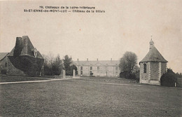St étienne De Montluc * Le Château De La Billais * Châteaux De La Loire Inférieure N°79 - Saint Etienne De Montluc