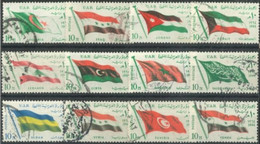 EGYPT - 1964 - SECOND ARAB LEAGUE HEADS OF STATE COUNCIL STAMPS SG # 805/15 & 817, USED. - Gebruikt