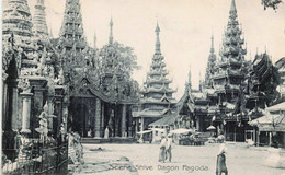 ASIE - S06855 - Scene Shive Dagon Pagoda - En L'état - L1 - Myanmar (Burma)