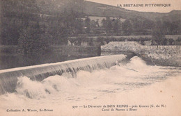 22 /  Le Deversoir De BON REPOS Pres GOAREC Canal De Nantes A Brest - Gouarec