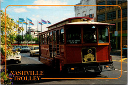 Tennessee Nashville The Nashville Trolley At Broadway And Second Avenue - Nashville