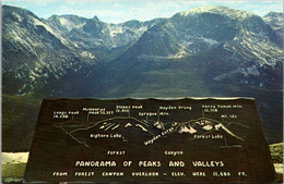 Colorado Rocky Mountain National Park Forest Canyon Overlook - Rocky Mountains