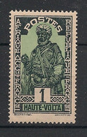 HAUTE-VOLTA - 1928 - N°Yv. 43 - 1c Noir Et Vert - Neuf Luxe ** / MNH / Postfrisch - Neufs