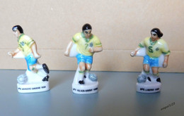 Lot 3 Fèves Footballeurs 1998 ~~ Ailier Droit, Arriere Gauche, Libero - Sports