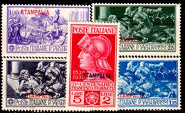 Egeo-OS-359- Stampalia: Original Stamps And Overprint 1930 (++) MNH - Quality In Your Opinion. - Egée (Stampalia)