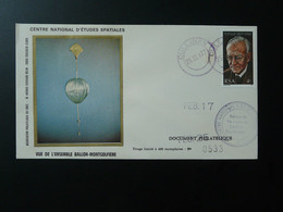 Lettre Cover Espace Space CNES Ballon Montgolofière Balloon Afrique Du Sud South Africa 1977 - Afrique