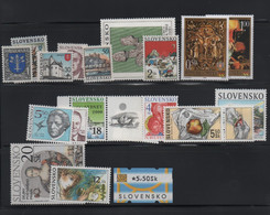 SLOVAQUIE - LOT DE TIMBRES NEUFS - Cote 25.50 € - Collections, Lots & Séries