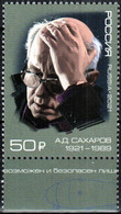 Russia 2021 "100th Anniversary Of The Scientist Of A.Sakharov (1921-1989). Nobel Peace Prize Laureate" 1v Quality:100% - Unused Stamps