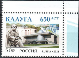 Russia 2021 "650th Anniversary Of Kaluga" 1v Quality:100% - Unused Stamps
