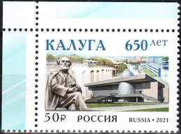 Russia 2021 "650th Anniversary Of Kaluga" 1v Quality:100% - Ongebruikt