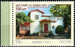 Russia 2021 "100th Anniversary Of The House-Museum Of Chekhov In Yalta" 1v Quality:100% - Ongebruikt