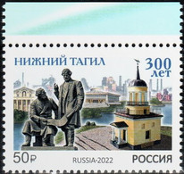 Russia 2022 «300th Anniversary Of Nizhny Tagil» 1v Quality:100% - Nuovi