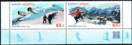 Russia 2022 «Resorts Of The North Caucasus» 2v Zd Quality:100% - Nuovi