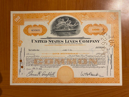 ÉTATS UNIS - UNITED STATES LINES COMPANY - Transports