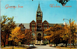 Kansas Wichita Greetings Showing Friends University 1985 - Wichita